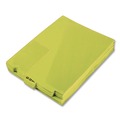 Labor Day Sale! Save $30 off $199! | Pendaflex 13544 8.5 in. x 11 in. 1/3-Cut End Tab Colored Poly Out Guides with Center Tab - Yellow (50/Box) image number 2