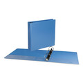 Universal UNV20733 3 Ring 2 in. Capacity Deluxe Round Ring View Binder - Light Blue image number 2