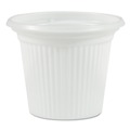 Food Service | Plastifar 11014 0.75 oz. Plastic Condiment Cups - Translucent (5000/Carton) image number 0