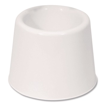 Boardwalk Caddy For Spiral Bowl Brush, White