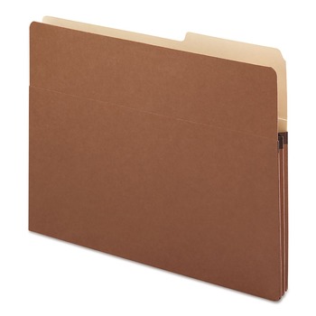 Smead 73085 1.75 in. Expansion Letter Size Redrope Drop Front File Pockets with 2/5-Cut Guide Height Tabs (25/Box)