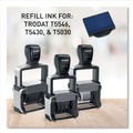 Stamps & Stamp Supplies | Trodat P5430BL 1 in. x 1.63 in. Professional Replacement Ink Pad for Trodat Custom Self-Inking Stamps - Blue image number 1