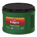 Office Jansan | Folgers 2550030406 22-3/5 oz. Can Classic Roast Decaffeinated Ground Coffee (6/Carton) image number 3