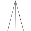 Office Jansan | MasterVision FLX10201MV 61-1/2 in. Steel Heavy-Duty Instant Easel - Black image number 0