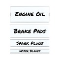 Office Jansan | C-Line 87825 6 in. x 2.5 in. Side Load Magnetic Label Holders - Clear (10/Pack) image number 5
