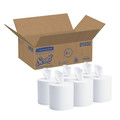 Cleaning & Janitorial Supplies | Scott 01032 8 in. x 12 in. 1-Ply Essential Roll Center-Pull Towels - White (6 Rolls/Carton) image number 1
