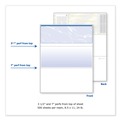  | DocuGard 04501 8.5 in. x 11 in. Security Business Checks with 11 Features and Blue Marble Top (500/Ream) image number 3