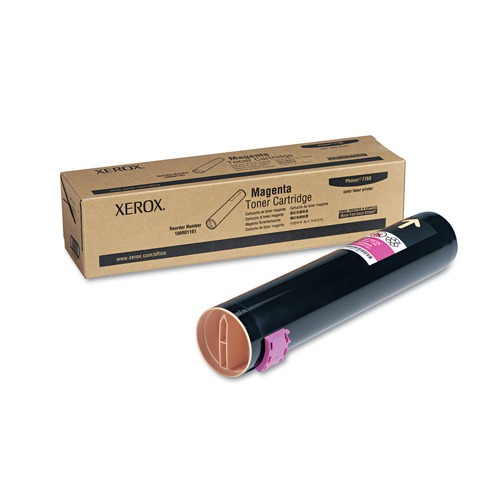 Ink & Toner | Xerox 106R01161 25000 Page Yield Toner Cartridge for Phaser 7760 - Magenta image number 0