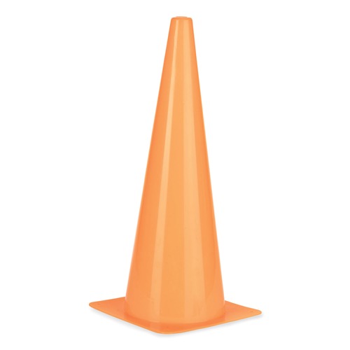 Toys | Champion Sports TC18 8 in. x 8 in. Base 18 in. Tall High-Visibility Plastic Cones - Florescent Orange image number 0