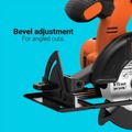 Clearance Center | Black & Decker BDCD220CS 20V MAX POWERCONNECT Lithium-Ion Brushed Cordless Drill Driver and Circular Saw Combo Kit (1.5 Ah) image number 8