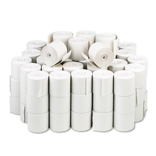 Office & Office Supplies | PM Company 8677 2.25 in. x 150 ft. Impact Bond Paper Rolls - White (100/Carton) image number 0