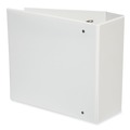 Office Jansan | Universal UNV20994 4 in. Capacity 11 in. x 8.5 in. 3-Slant-Ring View Binder - White image number 2