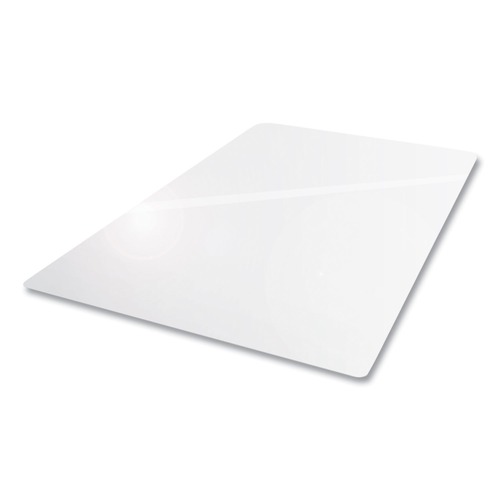 Office Jansan | Floortex ER1115223ER Cleartex Ultimat 48 in. x 60 in. Polycarbonate Chair Mat for Low/Medium Pile Carpet - Clear image number 0