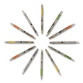 Pens | Zebra 27304 F-301 Signature Series Fine 0.7 mm. Retractable Ballpoint Pen - Black Ink/Assorted Earthy Tones Barrel (4/Pack) image number 1