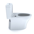 Toilets | TOTO CST646CEMFGAT40#01 Aquia IV 1-Piece Elongated Dual Flush 1.28 & 0.8 GPF WASHLETplus & Auto Flush Ready Toilet with CEFIONTECT (Cotton White) image number 2