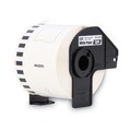 Bulk Savings Pricing 2 | Brother DK2205 2.4 in. x 100 ft. Continuous Paper Label Tape - White (1-Roll) image number 3
