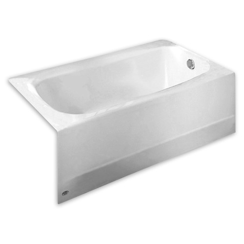 Fixtures | American Standard 2460.002.020 Cambridge 62 in. x 32 in. x 17-3/4 in. Left Hand Outlet Whirlpool & Bathing Pool (White) image number 0