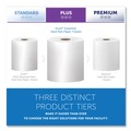 Cleaning & Janitorial Supplies | Scott 01005 8 in. x 1000 ft. 1.5 in. Core 1-Ply Essential High Capacity Hard Roll Towels - White (6 Rolls/Carton) image number 3