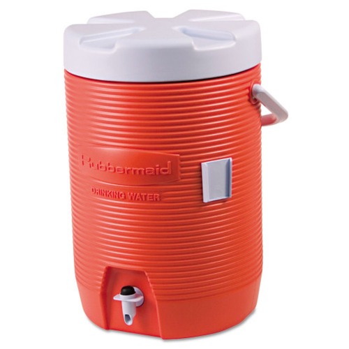 Save an extra 10% off this item! | Rubbermaid 16830111 3 Gallon Water Cooler - Orange image number 0