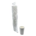 Cups and Lids | Boardwalk BWKDW12HCUP 12 oz Double-Walled Paper Hot Cups - White (500/Carton) image number 3