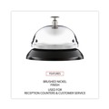 Office Jansan | Universal UNV10000 3-3/8 in. Diameter Call Bell - Brushed Nickel image number 5