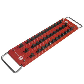 PRODUCTS | Mechanics Time Saver LASTRAY50 Lock-A-Socket 1/2 in. Drive 3 Row Tray