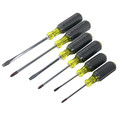 Screwdrivers | Klein Tools 85074 6-Piece Cushion-Grip Screwdriver Set image number 5