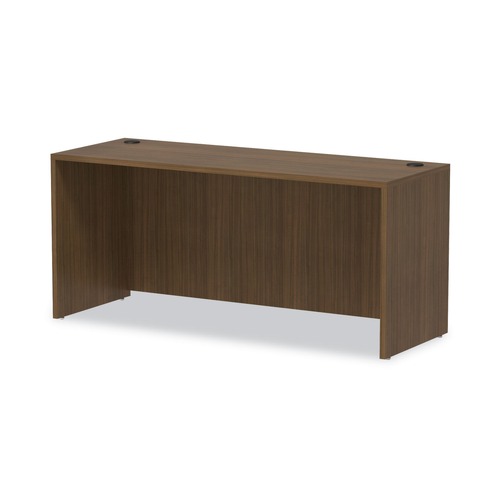  | Alera ALEVA256624WA Valencia Series 65 in. x 23.63 in. x 29.5 in. Credenza Shell - Modern Walnut image number 0