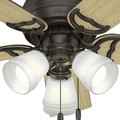 Ceiling Fans | Hunter 51105 42 in. Prim Premier Bronze Ceiling Fan with Light image number 9