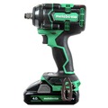 Impact Wrenches | Metabo HPT WR18DHM 18V MultiVolt Brushless Lithium-Ion 1/2 in. Cordless Impact Wrench Kit with 2 Batteries (4 Ah) image number 2