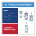 Hand Soaps | Tork 570020A 4.4 in. x 4.5 in. x 11.5 in. Elevation Liquid Skincare Dispenser - White image number 2