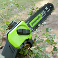 Pole Saws | Greenworks 1400202 PS80L210 PRO 80V Brushless Polesaw with 2.0 Ah Battery and Charger image number 4