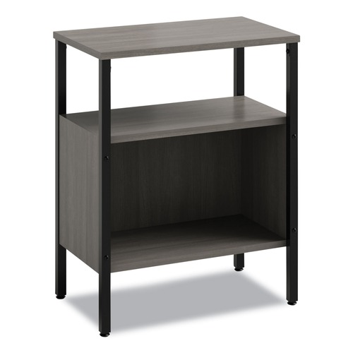 Office Jansan | Safco 5507BLGR Simple 23.5 in. W x 14 in. D x 29.6 in. H Two-Shelf Storage - Gray image number 0