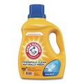 Cleaning & Janitorial Supplies | Arm & Hammer 3320050024 105 oz. Bottle Dual HE Clean-Burst Liquid Laundry Detergent (4/Carton) image number 2