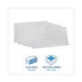 Bulk Savings Pricing 2 | Boardwalk H8046TWK 40 in. x 46 in. 45 gal. 0.9 mil Linear Low Density Industrial Can Liners - White (100/Carton) image number 5