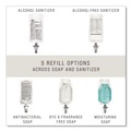 Office Jansan | Rubbermaid Commercial 2080802 1000 mL AutoFoam Refill Alcohol Hand Sanitizer - Clear/Unscented (4/Carton) image number 5