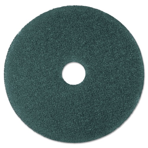 Cleaning Cloths | 3M 5300-19 5300 19 in. Diameter Low-Speed High Productivity Floor Pads - Blue (5/Carton) image number 0