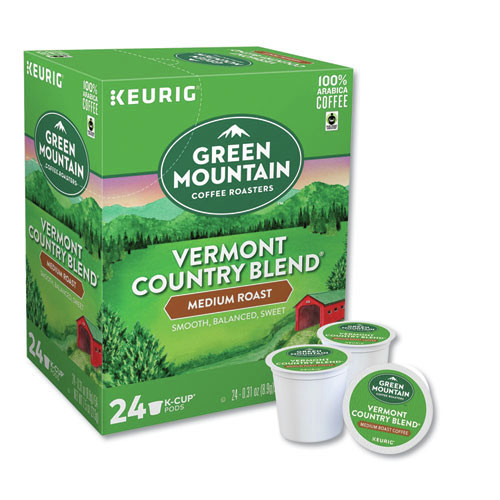 Office Jansan | Green Mountain Coffee 5000355581 Coffee K-Cups - Vermont Country Blend (24/Box) image number 0