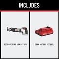 Reciprocating Saws | Porter-Cable PCC670D1 20V MAX Cordless Reciprocating Saw Kit (2 Ah) image number 1