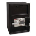 Safes | FireKing SB2014-BLELMS 14 in. x 15.5 in. x 20 in. 0.95 cubic ft. Depository Security Safe - Black image number 1