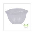  | Eco-Products EP-SB18 5.5 in. x 2.3 in. 18 oz. Renewable and Compostable Plastic Containers - Clear (150/Carton) image number 3