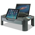 Utility Carts | Alera ALEU3N1BL 3-In-1 21.63 in. x 13.75 in. x 24.75 in. Storage Cart and Stand - Black/Gray image number 5