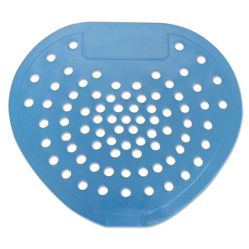 Office Jansan | HOSPECO 03904 7-3/4 in. x 6-7/8 in. Urinal Screen - Blue, Mint (1 Dozen) image number 0