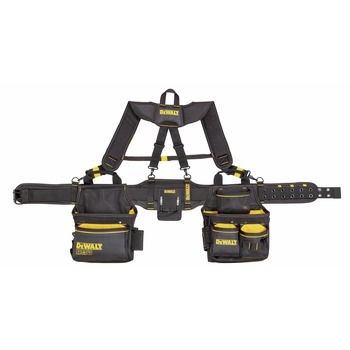 TOOL BELTS | Dewalt DWST540602 Professional Tool Rig with Suspenders