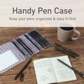 Pens | TOPS PEN12185 Assorted Point Sizes PENTONIC Stick Gel Pen - Assorted Ink Colors/Black Barrel (12/Pack) image number 6