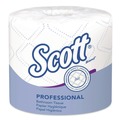 Cleaning & Janitorial Supplies | Scott 13607 Essential 2-Ply Standard Roll Bathroom Tissue for Business - White (20/Carton) image number 9