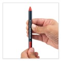 Pens | Tombow 51537 4.4 millimeter Wax-Based Marking Pencil - Red Wax/Navy Blue Barrel (10/Box) image number 4