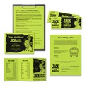 Office Jansan | Astrobrights 21859 8.5 in. x 11 in. 24 lbs. Bond Weight Color Paper - Vulcan Green (500/Ream) image number 3