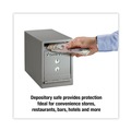 Office & Office Supplies | SentrySafe UC025K 0.23 cu-ft. 6 in. x 12.3 in. x 8.5 in. Safe - Silver image number 1