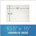 Office & Office Supplies | Quality Park QUA95011 10.5 x 15 Redi-Seal Adhesive Poly Bubble Mailers - White (25/Pack) image number 5